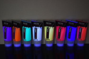 PaintGlow Pro UV Blacklight Reactive Face and Body Paint